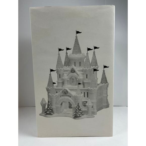 Department 56 Snow Carnival Ice Palace Snow Village lighted building w box - Picture 13 of 13